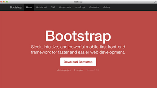giao dien thiet ke web Bootstrap